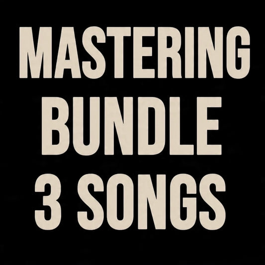 3 Song Mastering Bundle