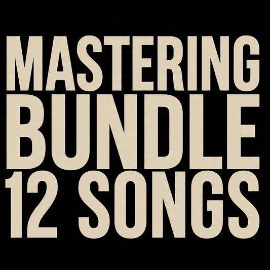 12 Song Mastering Bundle