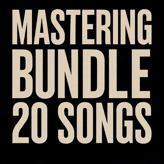 20 Song Mastering Bundle