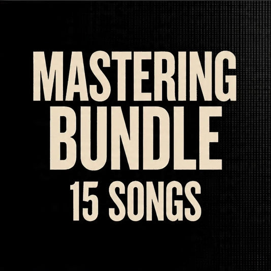 15 Song Mastering Bundle