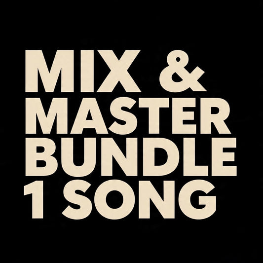 1 Song Mix & Master Bundle