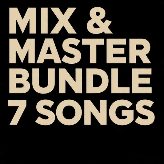 7 Song Mix & Master Bundle