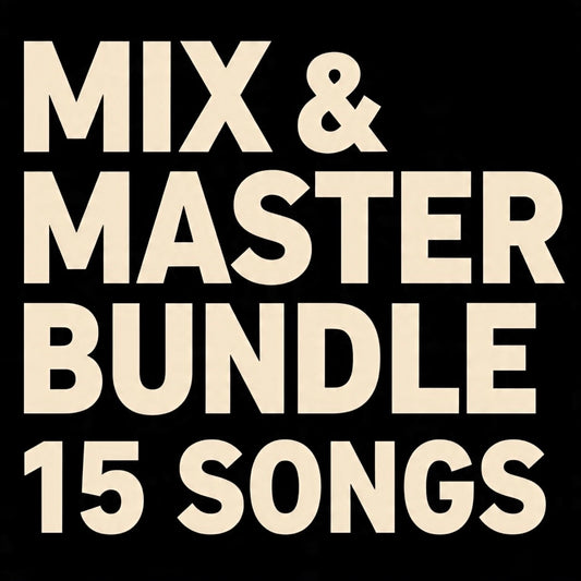 15 Song Mix & Master Bundle